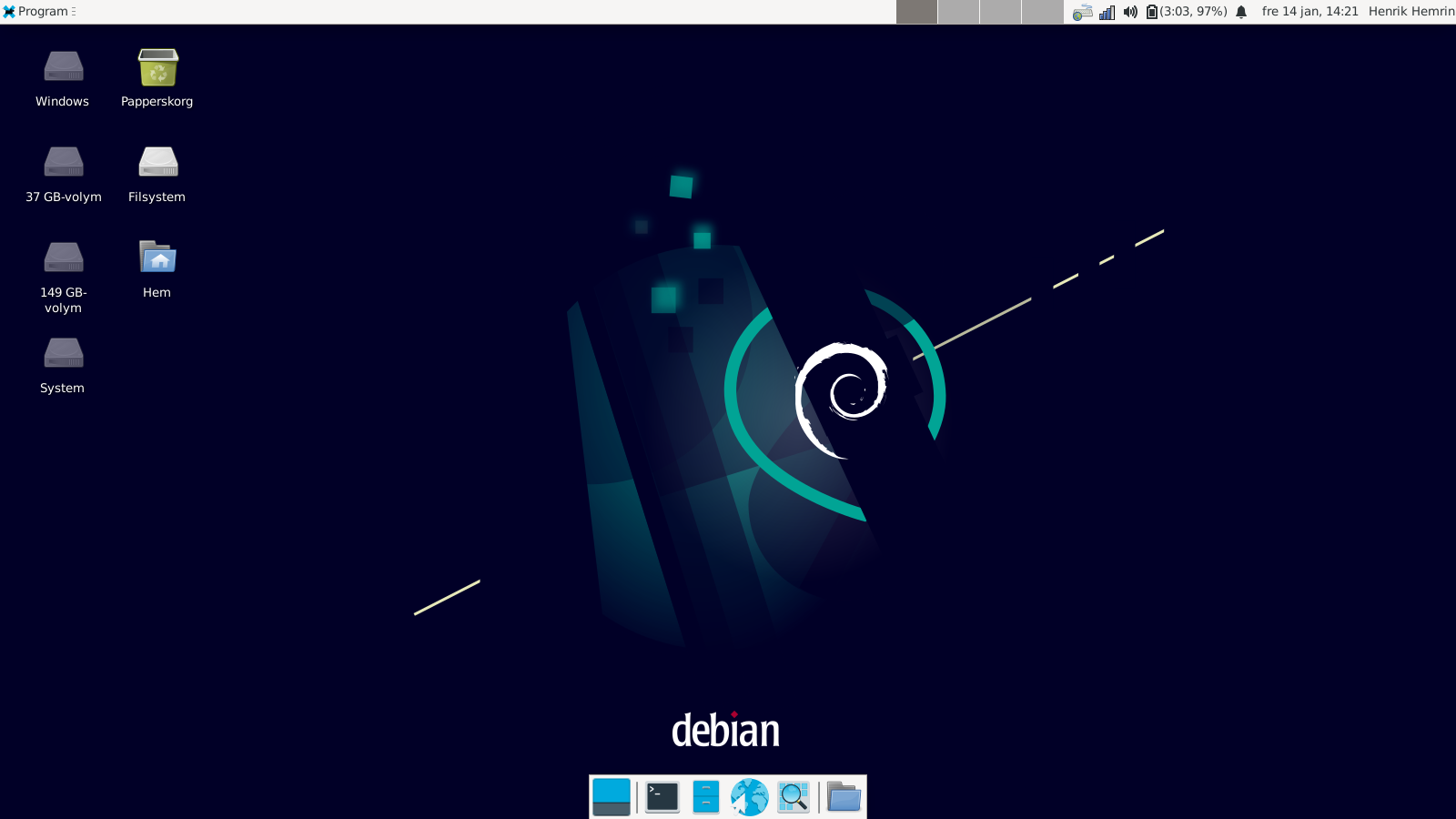 debian xfce desktop